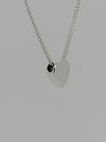 Heart Pendant in Sterling - Made in the USA