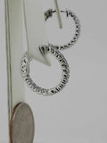 Locking Sterling In and Out Earrings