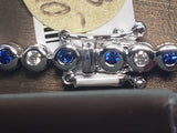 Close Out - Allison Kaufman Natural Diamond and Sapphire Bracelet 50% off