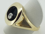 14kt Diamond Ring - The Diamond moves when you do!