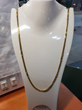 Mixed Link 18kt Yellow 22 inch Gold Chain - Estate Value Priced
